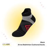 Arrow Badminton Cushioned Ankle Socks