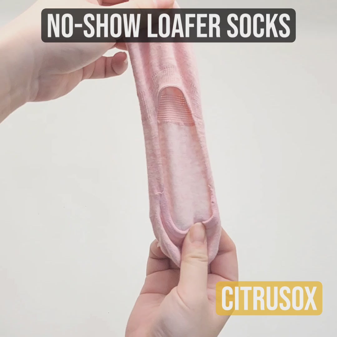 Cotton Moccasins Loafer Socks