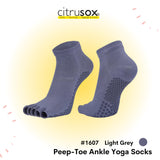 Yoga Anti-Skid Peep-Toe Ankle Barre Socks