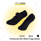 Yoga Anti-Skid Grip No-Show Barre Socks