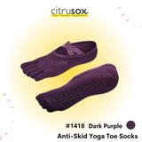Yoga Anti-Skid Toe No-Show Barre Socks