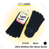 Shallow No-Show Loafer Toe Socks