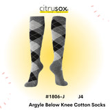 Argyle Below Knee Socks