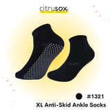 Plus-Size Anti-Skid Grip Ankle Socks