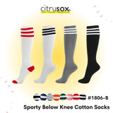 Stripes Below Knee Socks