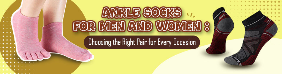Ankle Socks for Men and Women Choosing the Right Pair for Every Occasion