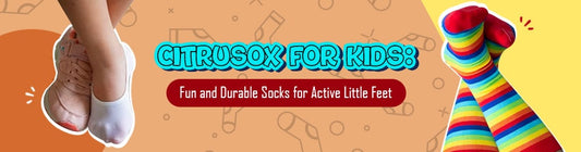 Citrusox for Kids Fun and Durable Socks for Active Little Feet