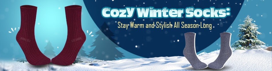Cozy Winter Socks Stay Warm and Stylish All Season Long