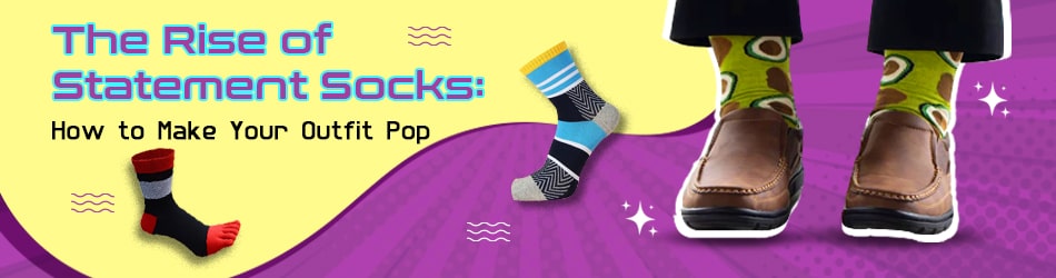The Rise of Statement Socks How to Make Your Outfit Pop