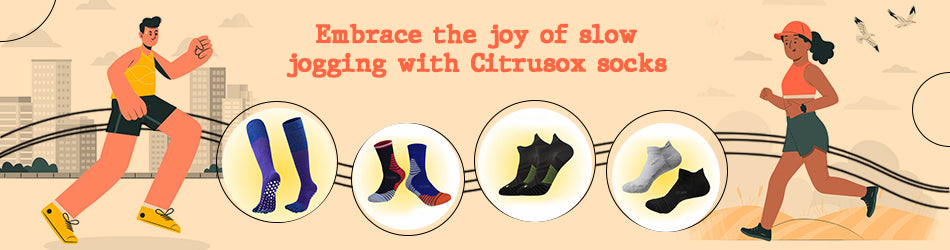 Embracing Slow Jogging with Citrusox: The Perfect Socks for Optimal Performance