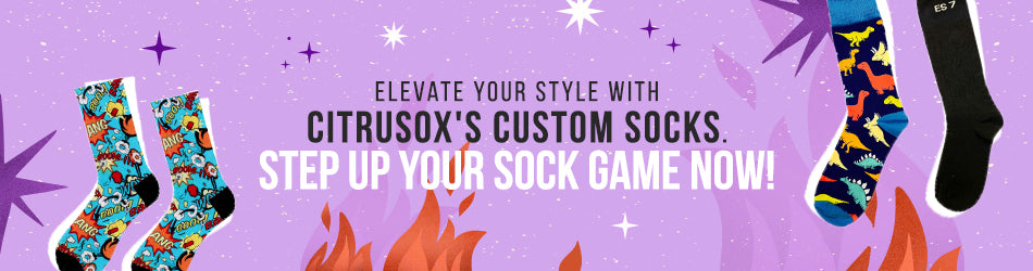 Elevate Your Style with Citrusox’s Custom Socks