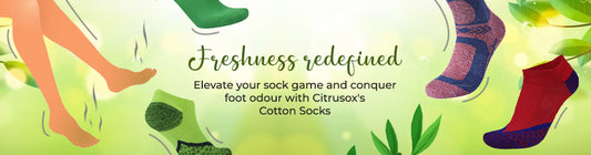 Banishing Foot Odor: Citrusox's Cotton Socks and the Art of Enduring Freshness