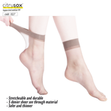 Nylon Sheer 15 Denier Crew Stockings [5 Pairs Pack]