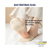 Anti-Skid No-Show Mule Socks