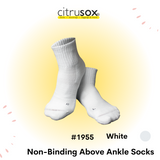 Non-Binding Anti-Bacterial Above-Ankle Socks