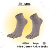 5Toe Cotton Ankle Socks