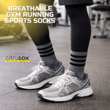 Striped Crew Sports Socks