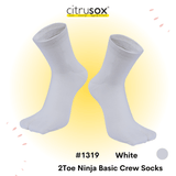 2-Toe Ninja Basic Crew Socks
