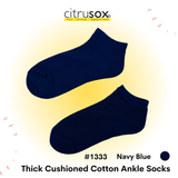 Thick Sole Cushioned Ankle Socks