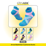 Arrow Badminton Cushioned Ankle Socks