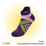 Arrow Badminton Cushioned Ankle Socks