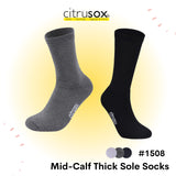 Thick Cushioned Sole Mid-Calf Safety Boots Socks