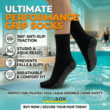 Anti-Skid Men Crew Grip Socks