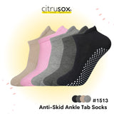 Anti-Skid Cushioned Tab Men Ankle Socks