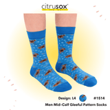Stylish Business Work Mid-Calf Socks