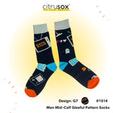 Stylish Business Work Mid-Calf Socks