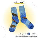 Stylish Business Work Mid-Calf Socks