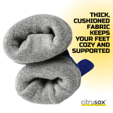Zesty Thick Cushioned Crew Toe Socks