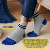 Zesty Thick Cushioned Crew Toe Socks