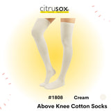 Basics Above Knee Cotton Socks