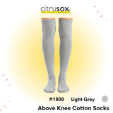 Basics Above Knee Cotton Socks