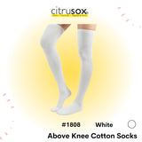 Basics Above Knee Cotton Socks