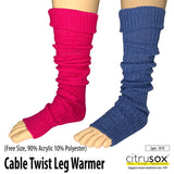 Cable Twist Leg Warmer