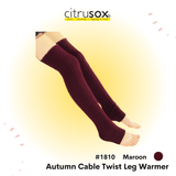 Cable Twist Leg Warmer