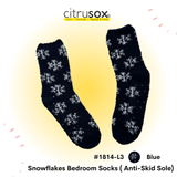 Snow Flakes Bedroom Sleeping Socks