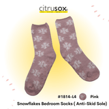 Snow Flakes Bedroom Sleeping Socks