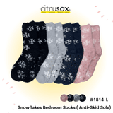 Snow Flakes Bedroom Sleeping Socks