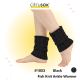 Fish Knit Ankle Warmer Boot Cuffs