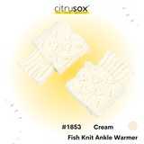 Fish Knit Ankle Warmer Boot Cuffs