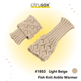 Fish Knit Ankle Warmer Boot Cuffs