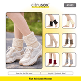 Fish Knit Ankle Warmer Boot Cuffs