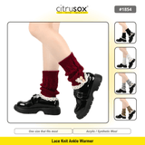 Lace Knit Ankle Warmer Boot Cuffs