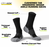 Bamboo Charcoal Ergonomic Sports Crew Socks