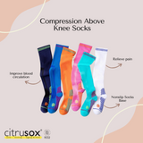 Above Knee Sports Compression Socks