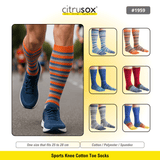 Thick Sports Knee Five Toe Socks