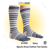 Thick Sports Knee Five Toe Socks